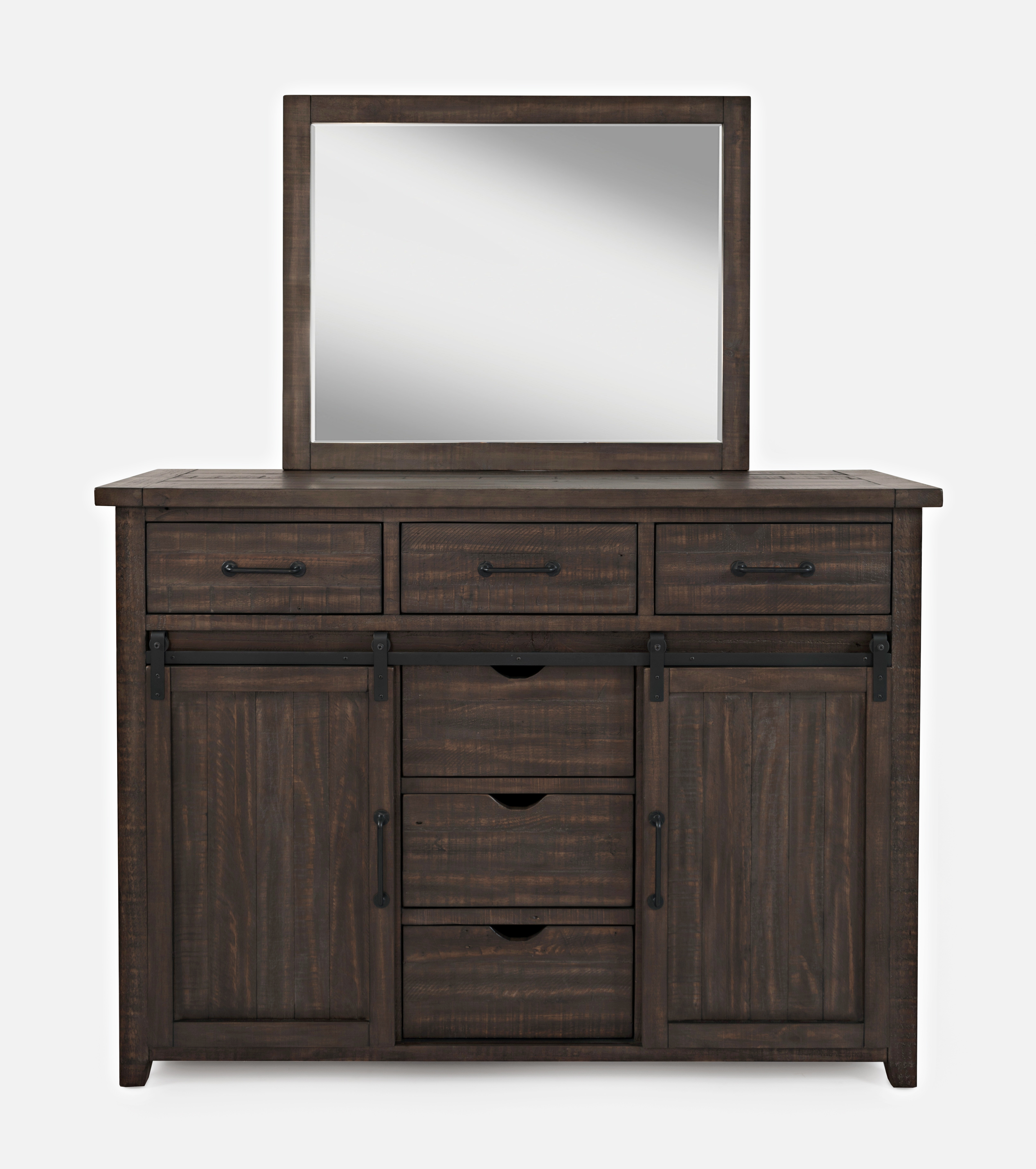 Jofran Bedroom Madison County Barn Door Dresser 1700B-10 - Schmitt